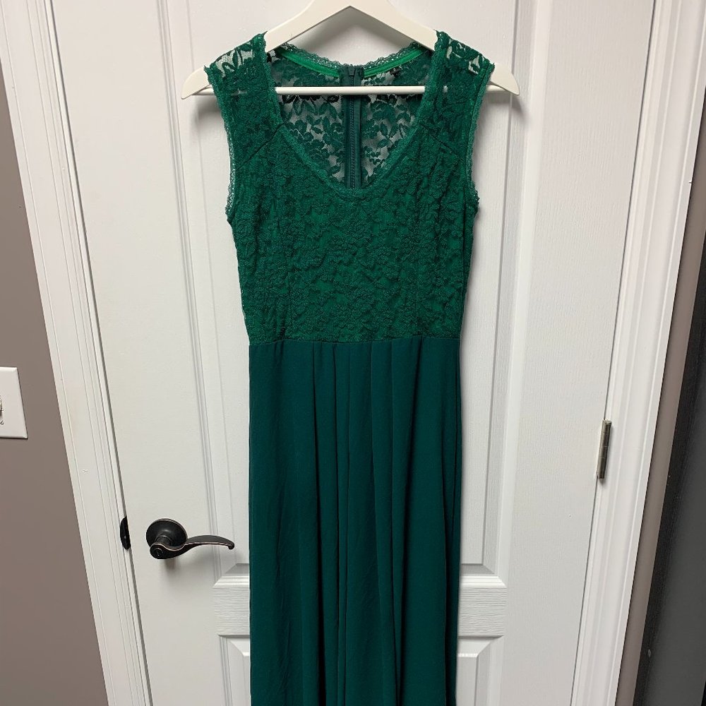 Green Lace Dress